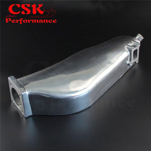 Planet Gates Polish Aluminum RB20 Air Intake Manifold Fits For Nissan Skyline RB20DET R32 GTS GT-S