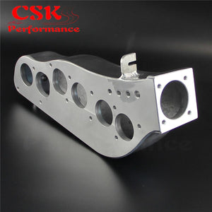 Planet Gates Polish Aluminum RB20 Air Intake Manifold Fits For Nissan Skyline RB20DET R32 GTS GT-S