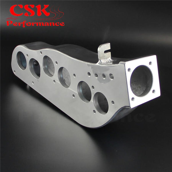 Planet Gates Polish Aluminum RB20 Air Intake Manifold Fits For Nissan Skyline RB20DET R32 GTS GT-S
