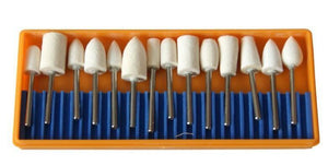 Planet Gates Polishing wheel cutton kit in plastic box Watch & Jewelry tools Free Shipping