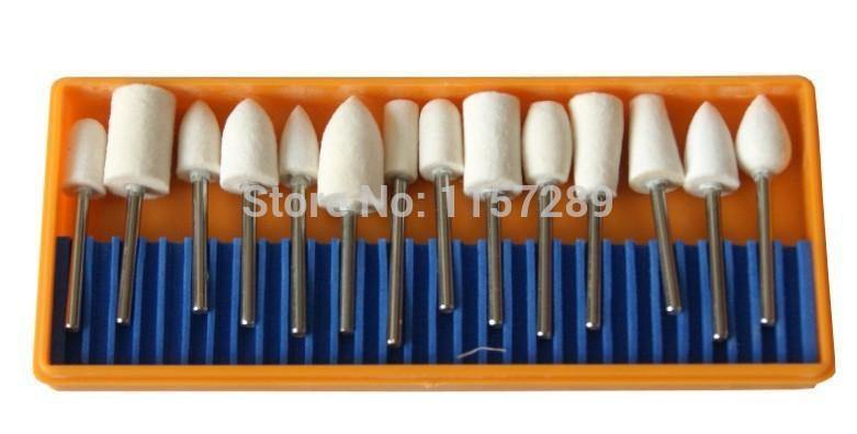 Planet Gates Polishing wheel cutton kit in plastic box Watch & Jewelry tools Free Shipping