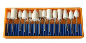 Planet Gates Polishing wheel cutton kit in plastic box Watch & Jewelry tools Free Shipping