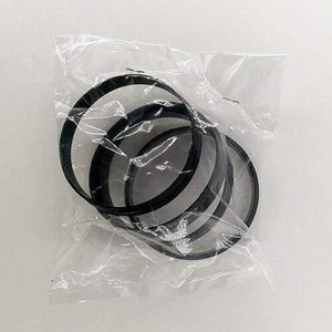 74.1-72.6mm 20pcs Black Plastic Wheel Hub Centric Rings for BMW Wheel Rim Parts Car Accessories