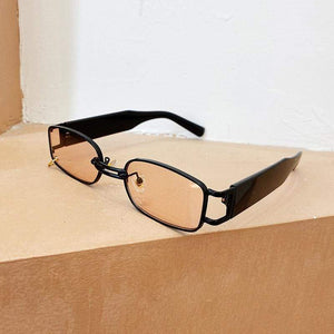 Planet Gates Popular Fashion Small Rectangle Women Luxury Sunglasses Brand Designer Vintage Punk Men Sun Glasses Shades UV400