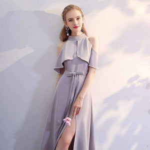 Planet Gates Popular Formal Dress Boat Neck Sleeveless Elegant Bridesmaids Dresses Lady Fashion Designer LX719