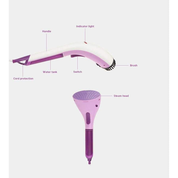 Planet Gates Popular HandHeld Garment Steamer Portable Ironing Machine Home Appliance Steamer Brush For Home Humidifier Facial Steamer