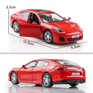 Planet Gates Porsche Panamera Red 1:36 Alloy Car Honda Acura Chevrolet Dodge Golf RMZ city Diecasts Toy Vehicles Simulation Exquisite Model 5 Inch Children Gifts