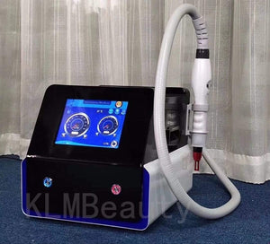 Planet Gates Portable 1064nm 532nm 1320nm ND YAG Laser Spots Tattoo Removal Eyebrow Pigment Picosecond Black Doll Beauty Machine