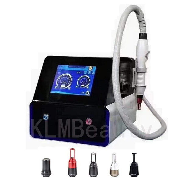 Planet Gates Portable 1064nm 532nm 1320nm ND YAG Laser Spots Tattoo Removal Eyebrow Pigment Picosecond Black Doll Beauty Machine