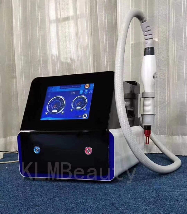 Portable 1064nm 532nm 1320nm ND YAG Laser Spots Tattoo Removal Eyebrow Pigment Picosecond Black Doll Beauty Machine