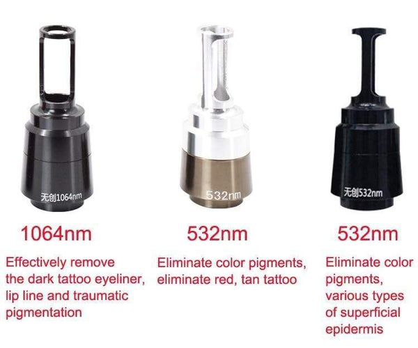 Planet Gates Portable 1064nm 532nm 1320nm ND YAG Laser Spots Tattoo Removal Eyebrow Pigment Picosecond Black Doll Beauty Machine