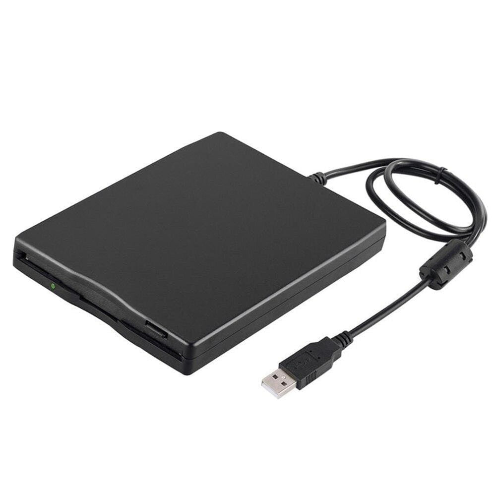Planet Gates Portable 3.5 inch USB Mobile Floppy Disk Drive 1.44MB External Diskette FDD for Laptop Notebook PC USB plug-and-play connection