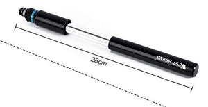 Planet Gates Portable Bicycle Pump 150PSI Presta/Schrader Road MTB Mountain Bike Pump Cycling Inflator Hand Pump For Bicycle