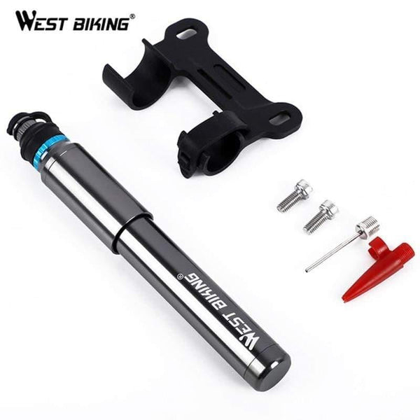 Planet Gates Portable Bicycle Pump 150PSI Presta/Schrader Road MTB Mountain Bike Pump Cycling Inflator Hand Pump For Bicycle