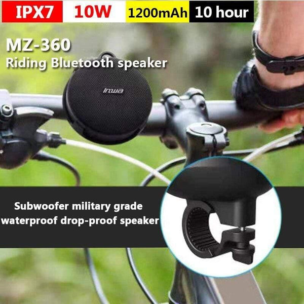 Planet Gates Portable Bikes Bluetooth Speaker Bicycle Column Waterproof Shower Speaker Acoustics Sound Boombox Soundbar Woofer Hands Free
