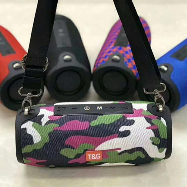 Planet Gates Portable Bluetooth Speaker Outdoor Waterproof Stereo Column Wireless Speakers With Mic FM Radio MP3 Bass Sound Box Dropshipping