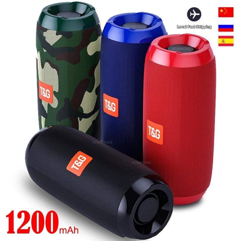 Planet Gates Portable Bluetooth Speaker Wireless Bass Subwoofer Waterproof Outdoor Speakers Boombox AUX TF USB Stereo Loudspeaker Music Box