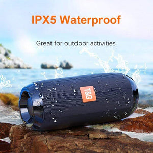 Planet Gates Portable Bluetooth Speaker Wireless Bass Subwoofer Waterproof Outdoor Speakers Boombox AUX TF USB Stereo Loudspeaker Music Box