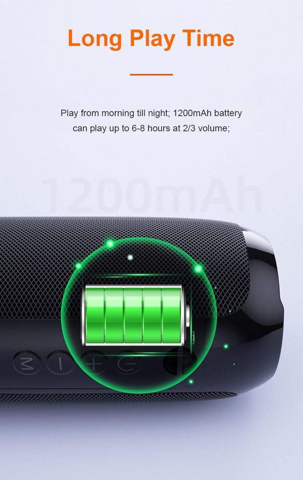 Planet Gates Portable Bluetooth Speaker Wireless Bass Subwoofer Waterproof Outdoor Speakers Boombox AUX TF USB Stereo Loudspeaker Music Box