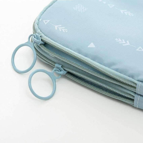 Planet Gates Portable Digital Storage Bag Pouch For Hard Drive Organizers For Earphone Cables USB Cards Travel Case Electronic Accessories