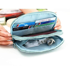 Planet Gates Portable Digital Storage Bag Pouch For Hard Drive Organizers For Earphone Cables USB Cards Travel Case Electronic Accessories