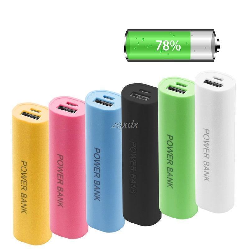 Planet Gates Portable DIY USB Mobile Power Bank Charger Pack Box Battery Case For 1 x 18650 Z17 Drop ship