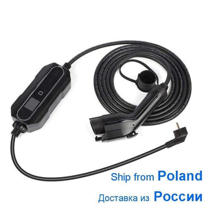 Planet Gates Portable EV Quick Charger AC85-265V J1772 SAE High Quality Connector Handle for Electrical Vehicle Goods