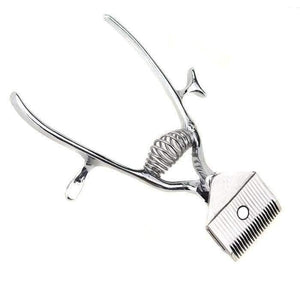 Planet Gates Portable Hand Manual Hair Clippers Hair Trimmer Cutter Stainless Steel Barber Hair Scissor Tool For Men Hair Care