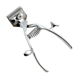 Planet Gates Portable Hand Manual Hair Clippers Hair Trimmer Cutter Stainless Steel Barber Hair Scissor Tool For Men Hair Care