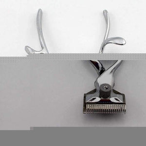 Planet Gates Portable Hand Manual Hair Clippers Hair Trimmer Cutter Stainless Steel Barber Hair Scissor Tool For Men Hair Care
