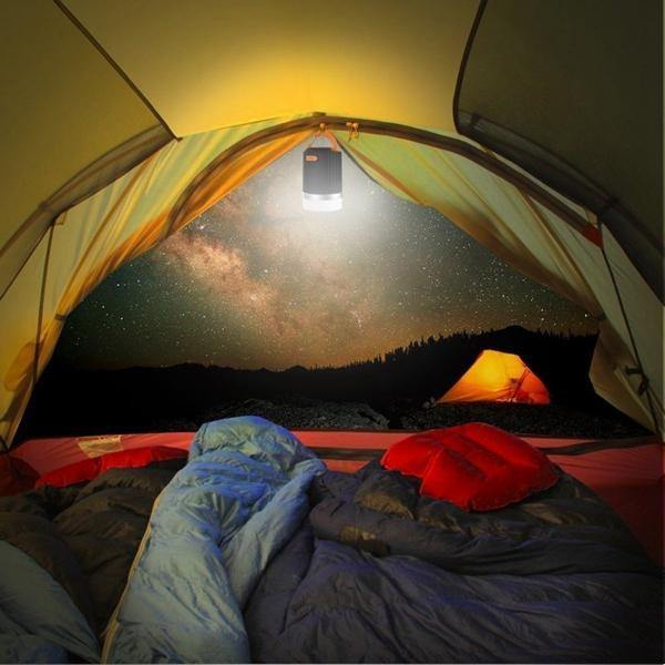 Planet Gates Portable Lantern Outdoor Camping Light 440 Lumens Multifunction USB Rechargeable LED Light With 10400mAh Power Bank