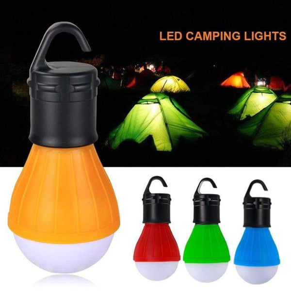 Planet Gates Portable LED Camping Lantern Waterproof AAA Battery Powered LED Diode Tent Lamp Outdoor Hiking Emergency Light Bulb