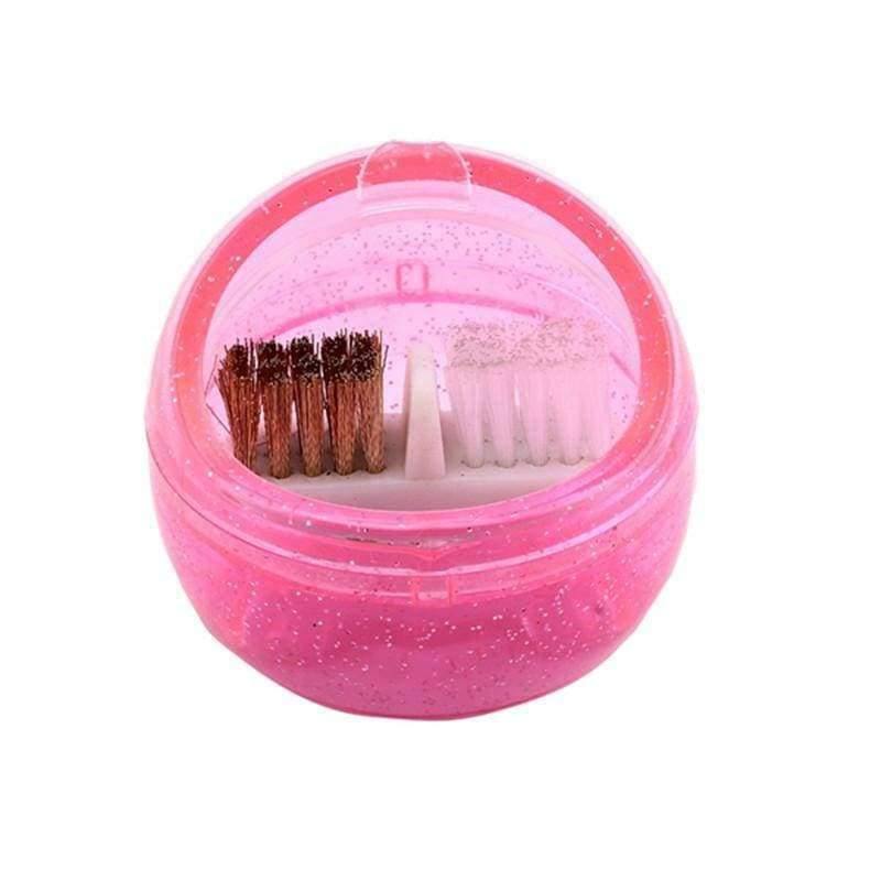 Planet Gates Portable Manicure Nail Art Drill Bit Cleaning Brush Box Nail Art Tools F0307