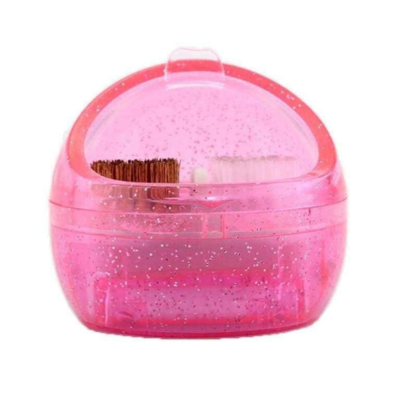 Planet Gates Portable Manicure Nail Art Drill Bit Cleaning Brush Box Nail Art Tools F0307