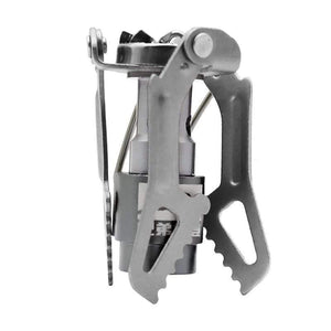 Planet Gates Portable Mini Camping Titanium Stove Outdoor Gas Stove Survival Furnace Stove Pocket Picnic Cooking Gas Burner brs-3000t