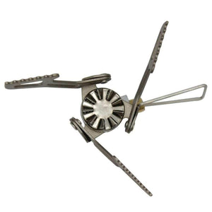 Planet Gates Portable Mini Camping Titanium Stove Outdoor Gas Stove Survival Furnace Stove Pocket Picnic Cooking Gas Burner brs-3000t