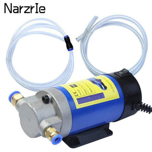 Planet Gates Portable Oil Transfer Pump 12V 1-4L/min Extractor Fluid Suction Electric Change Fuel Pump 100W 4L for Car Motorcycles Boats