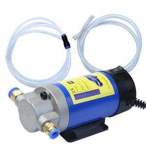 Planet Gates Portable Oil Transfer Pump 12V 1-4L/min Extractor Fluid Suction Electric Change Fuel Pump 100W 4L for Car Motorcycles Boats