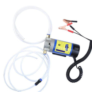 Planet Gates Portable Oil Transfer Pump 12V 1-4L/min Extractor Fluid Suction Electric Change Fuel Pump 100W 4L for Car Motorcycles Boats