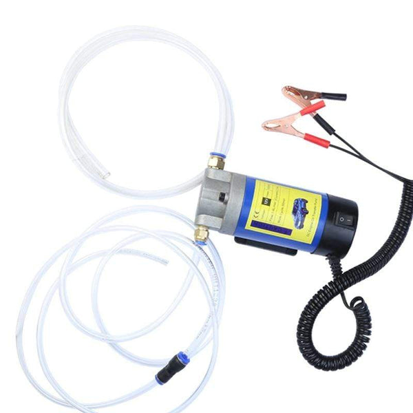 Planet Gates Portable Oil Transfer Pump 12V 1-4L/min Extractor Fluid Suction Electric Change Fuel Pump 100W 4L for Car Motorcycles Boats