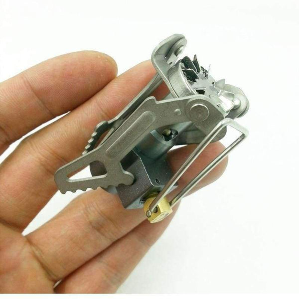 Planet Gates Portable outdoor camping stove butane gas tank picnic stove super light camping stove weighing only 25g picnic