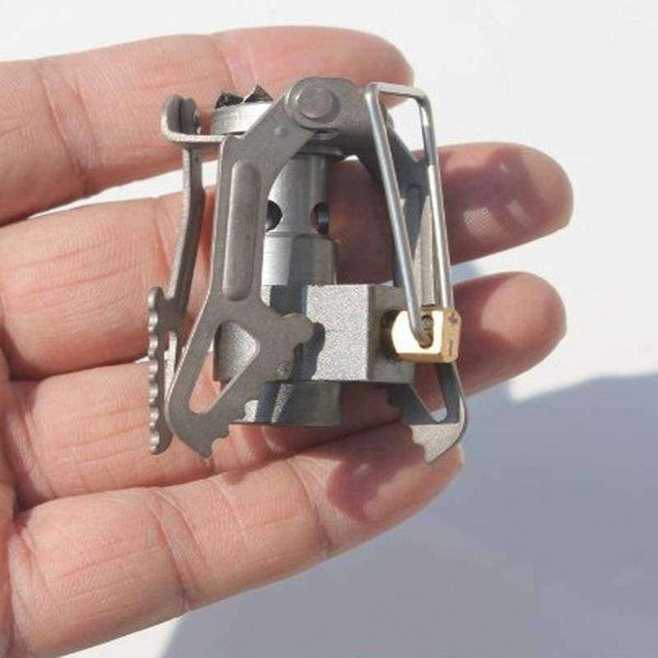 Planet Gates Portable outdoor camping stove butane gas tank picnic stove super light camping stove weighing only 25g picnic
