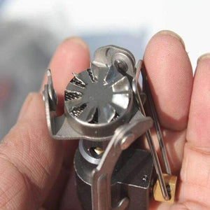 Planet Gates Portable outdoor camping stove butane gas tank picnic stove super light camping stove weighing only 25g picnic