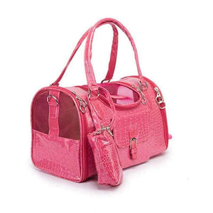 Planet Gates Portable Outdoor Pet Cat Dog Carrier Bag With Purse Pu Leather Travel Small Dog Chihuahua Teddy Carrying Bag Handbag