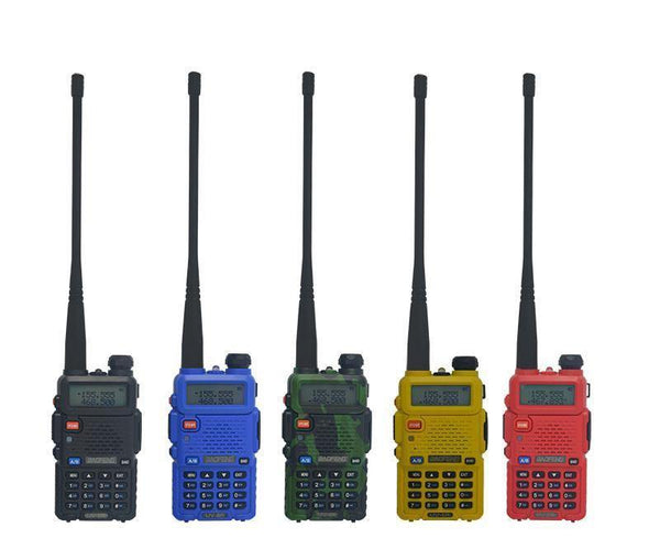 Planet Gates Portable Radios Baofeng UV5R two way radio Walkie-talkie 5W vhf uhf dual band Communication Equipment