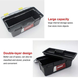 Portable S/M/L Size Plastic Hardware Toolbox Household Multifunction Maintenance Toolbox Car Storage Box Anti-fall Box