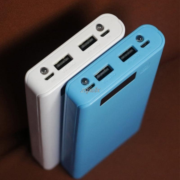 Planet Gates Portable Slim 5V Dual USB 8x 18650 Power Bank Battery Box Mobile Phone Charger DIY Shell Case Z07 Drop ship