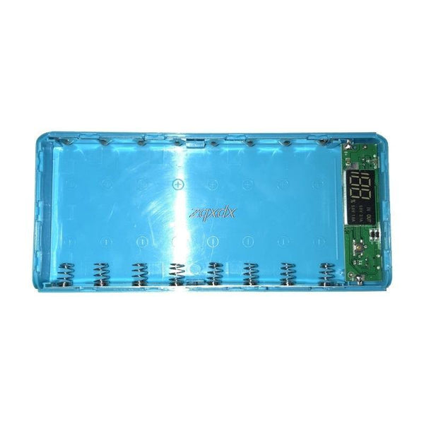 Planet Gates Portable Slim 5V Dual USB 8x 18650 Power Bank Battery Box Mobile Phone Charger DIY Shell Case Z07 Drop ship