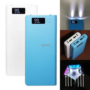 Planet Gates Portable Slim 5V Dual USB 8x 18650 Power Bank Battery Box Mobile Phone Charger DIY Shell Case Z07 Drop ship