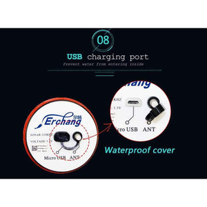 Planet Gates Portable Sonar Fish Finder Lamp Bluetooth Wireless Sonar For Iphone Fish Lamp 36M/118ft Depth Echo Sounder Sea Fishing